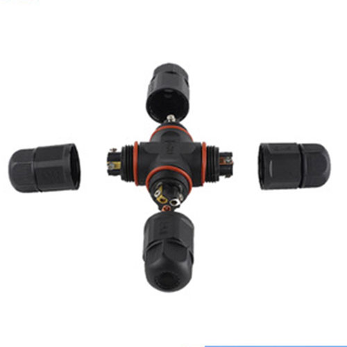 M20 Cross Waterproof IP68 Connector 4 Channels 2/3/4 Core Self-locking and Screwing Outdoor Waterproof Connector Apply For LED Strip Lights M20 Cross Waterproof IP68 Connector 4 Channels 2/3/4 Core Self-locking and Screwing Outdoor Waterproof Connector Apply For LED Strip Lights